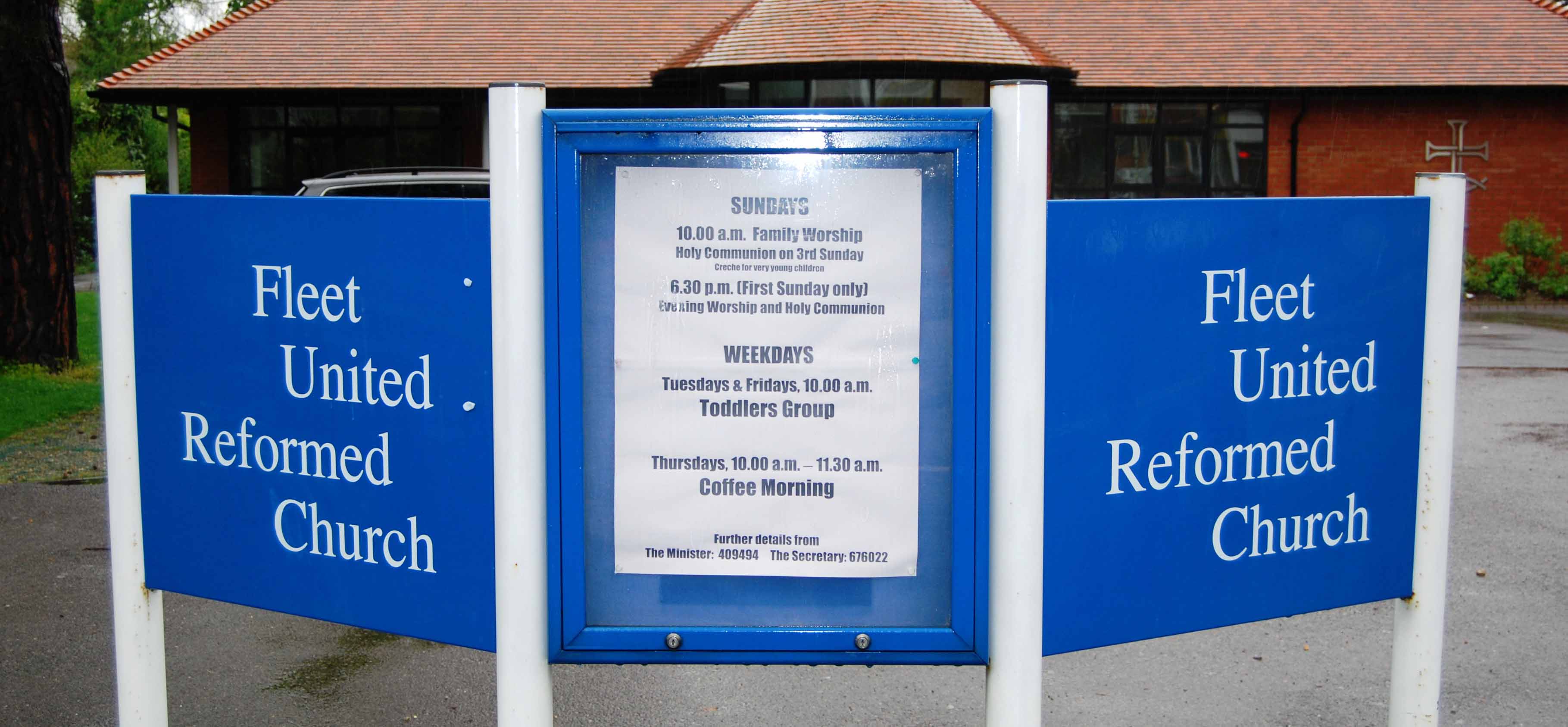 Service Times Fleet United Reformed Church